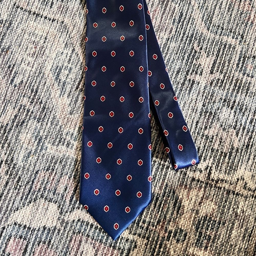 Silver Mark by Bentley Silk Touch Tie